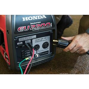 Honda EU2200i 2200W 120-Volt Portable Inverter Generator with Companion and Parallel Cables