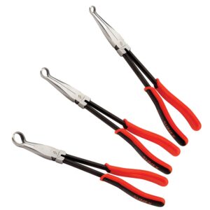 sunex tools sunex 3703v 11" hose gripper plier set,red
