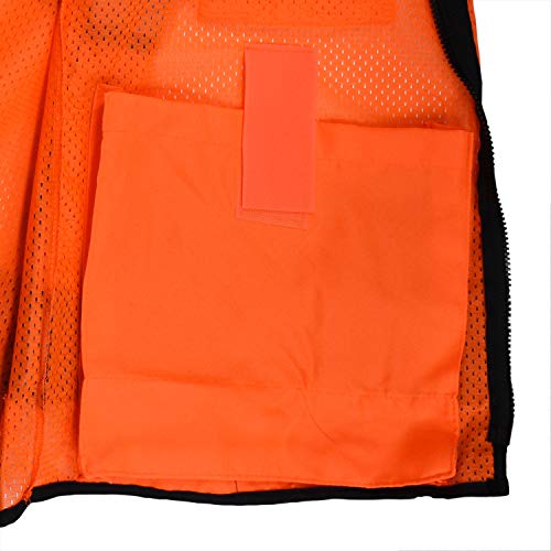 Radians SV65-2ZOM-M Industrial Safety Vest, Orange, Medium, Large