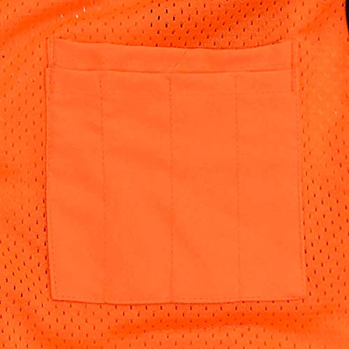 Radians SV65-2ZOM-M Industrial Safety Vest, Orange, Medium, Large