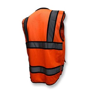 Radians SV65-2ZOM-M Industrial Safety Vest, Orange, Medium, Large