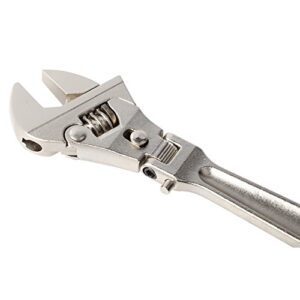 GETUHAND Flexhead Adjustable Wrench 8", Flex Ratcheting Wrench with 180 Degree Rotating Head