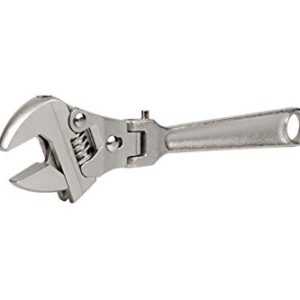 GETUHAND Flexhead Adjustable Wrench 8", Flex Ratcheting Wrench with 180 Degree Rotating Head