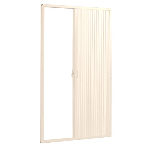 RecPro RV Shower Doors | RV Pleated Folding Shower Doors (Ivory) 36"x 57" 3657 Pleated and Folding Shower Door