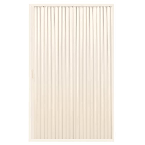 RecPro RV Shower Doors | RV Pleated Folding Shower Doors (Ivory) 36"x 57" 3657 Pleated and Folding Shower Door