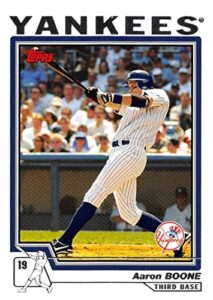 2004 topps #578 aaron boone nm-mt new york yankees baseball