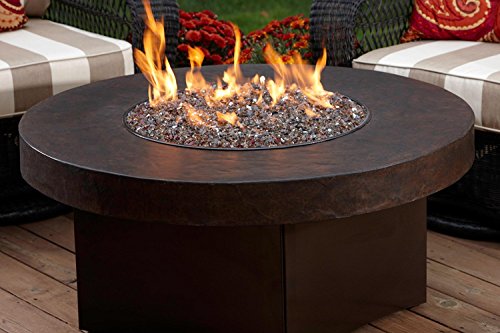 Midwest Hearth Whistle Free Gas Flex Line for Fire Pit and Fireplace - Black Coated Stainless Steel (18" Long)