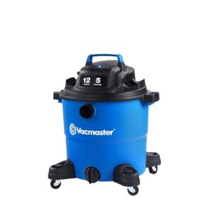 Vacmaster 12-GALLON Corded Canister Vacuum Cleaner Bagged, Blue (VOC1210PF)