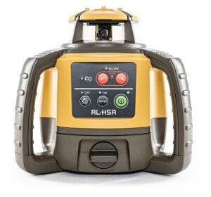 topcon rl-h5a self-leveling rotary grade laser level