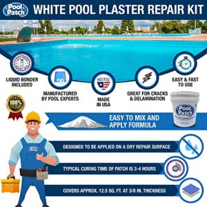 Pool Patch White Pool Plaster Repair Kit, 25-Pound, White