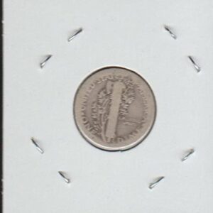 1916 Winged Liberty Head or"Mercury" (1916-1945) Dime Good