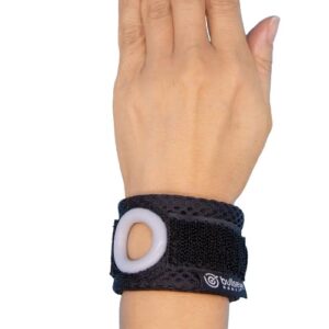 Bullseye Wrist Band – Wrist Brace for Ulnar Sided Wrist Pain, TFCC Tear, Pinky Side Wrist Pain, DRUJ Instability, Repetitive Use Injury – Size S/M