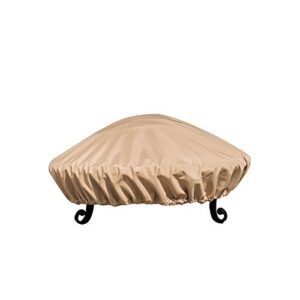 Island Retreat NU570-32 Cover32 Fire Pit Cover, 29-32-in, Tan