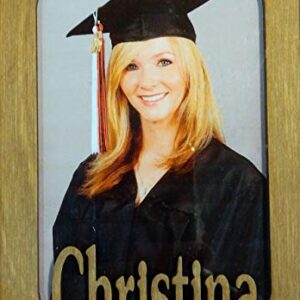 Personalized Laser Cut Name Photo Frame Mat for 5x7 Frame