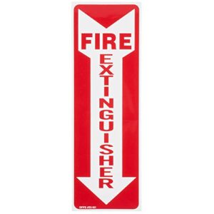 fire extinguisher arrow signs 3 pack