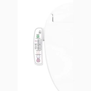 KOHLER BN330-N0 Novita Electric Bidet Toliet Seat, Elongated Heated Bidet Warm Water Bidet with Dryer, Bidets for Existing Toilets, White