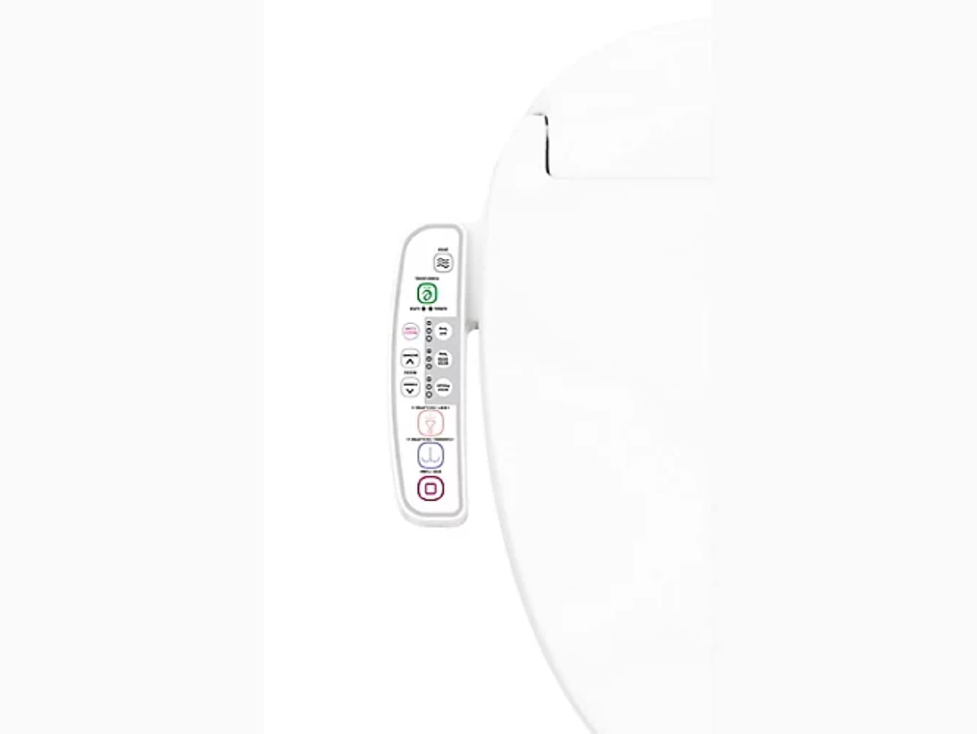 KOHLER BN330-N0 Novita Electric Bidet Toliet Seat, Elongated Heated Bidet Warm Water Bidet with Dryer, Bidets for Existing Toilets, White