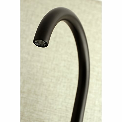 Kingston Brass KS414MB Concord Kitchen Faucet, 7-1/16" in Spout Reach, Matte Black