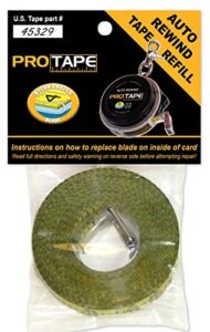 protape 3/8" x 50' replacement tape for protape 950dcb (45329) - 10ths & diameter by us tape