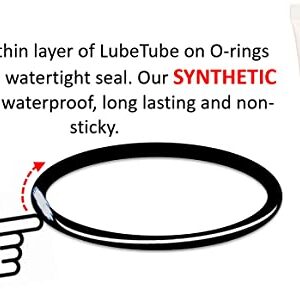 2-Pack: 4oz LUBE TUBE Pool/Spa O-Ring Lubricant (Service Tech Size)