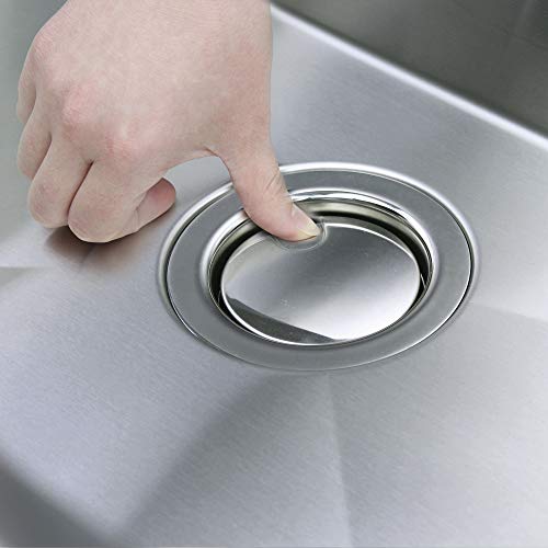 Transolid K-STSB15156-1 Select 1-Hole Drop-in Single-Bowl Kitchen Sink Kit, 15" L x 15" x 6", Brushed Stainless Steel