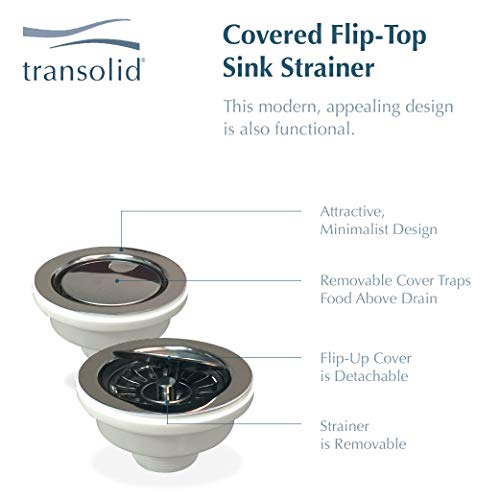 Transolid K-STSB15156-1 Select 1-Hole Drop-in Single-Bowl Kitchen Sink Kit, 15" L x 15" x 6", Brushed Stainless Steel