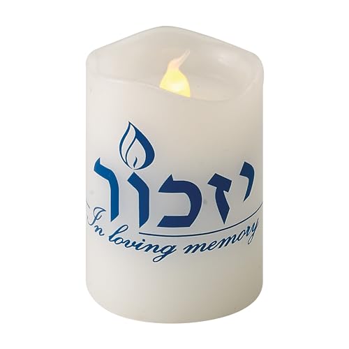 RITE LITE LED FLAMELESS YIZKOR Memorial Candle, 1 EA