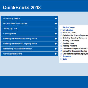Professor Teaches QuickBooks 2018 Tutorial Set Download [Online Code]