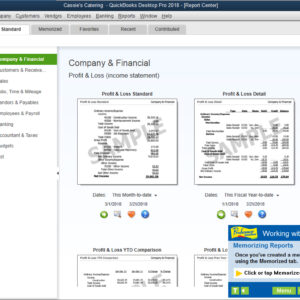 Professor Teaches QuickBooks 2018 Tutorial Set Download [Online Code]