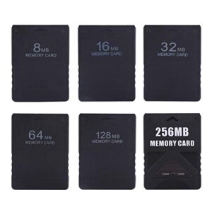 memory card for playstation 2, universal portable high speed external memory card fit for playstation 2 support customized profiles data storage