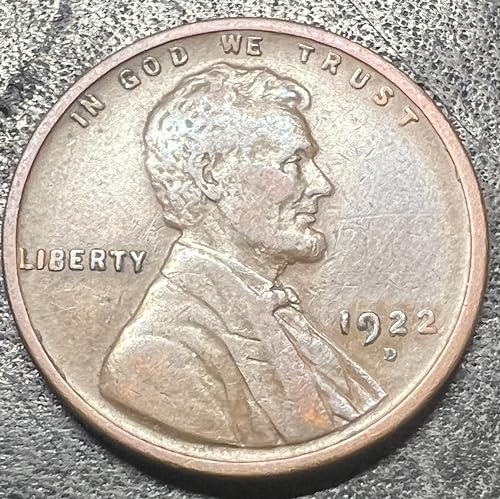 1922 D Lincoln Wheat Penny Cent Seller Extremely Fine