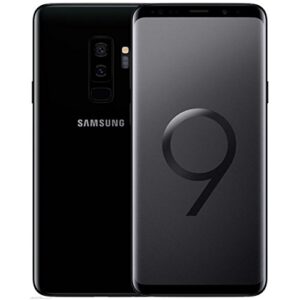 samsung galaxy s9+ g965f (international version), 64gb, gsm, factory unlocked smartphone - midnight black