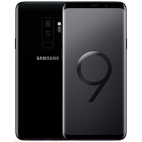 SAMSUNG Galaxy S9+ G965F (International Version), 64GB, GSM, Factory Unlocked Smartphone - Midnight Black