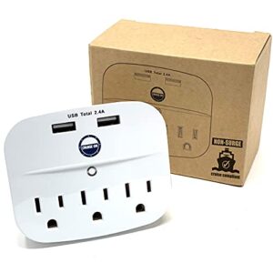 Cruise Power Strip No Surge Protector with USB Outlets - Ship Approved (Non Surge Protection) Cruise Essentials in 2023, 2024 & 2025