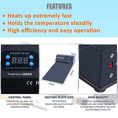 TBK-568 Heating iPad Station LCD Mobile Touch Screen Open Remover Separator Kit