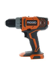 ridgid r860052 18-volt lithium-ion 1/2 in. cordless compact drill/driver (bare tool only - battery and charger not included) (renewed)