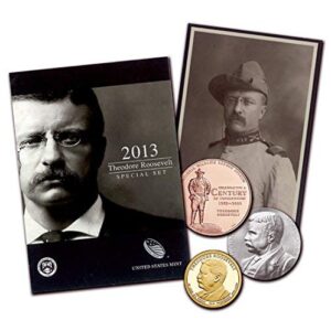 2013 theodore roosevelt coin and chronicles set proof us mint