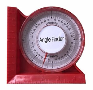 magnetic angle locator level & tool dial gauge angle finder magnetic protractor 0-5"/120mm