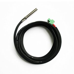 epever temperature sensor cable fit for mppt solar charge controller with 3.81/2p connector (rts300r47k3.81a)