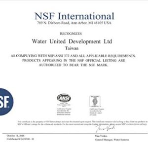 NSF Certification Water Filtration Reverse Osmosis Faucet (Oil Rubbed Bronze) Lead-Free Advanced RO Tap for Drinking, Kitchen Sink Cooking, Cleaning | Safe, Healthier …