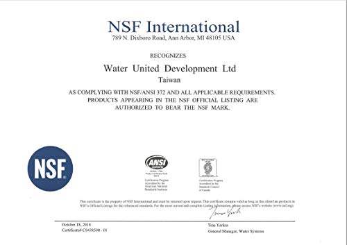 NSF Certification Water Filtration Reverse Osmosis Faucet (Oil Rubbed Bronze) Lead-Free Advanced RO Tap for Drinking, Kitchen Sink Cooking, Cleaning | Safe, Healthier …