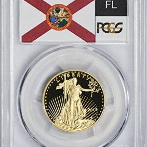 2015-W $25 American Gold Eagle PR70DCAM PCGS (Florida Label)