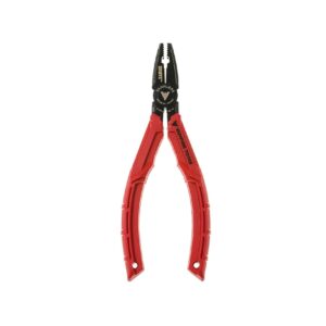 vampliers brute 6.25" stripped screw extraction pliers. high carbon steel with black oxide finish. remove any stripped/damaged/stuck screws & stubborn fasteners. made in japan: vt-002-6