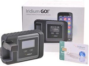 iridium go! satellite wi-fi hotspot with 400 mins/180 days sim card
