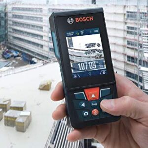 BOSCH GLM400CL Blaze Outdoor 400ft Bluetooth Connected Laser Measure with Camera & Lithium-Ion Battery