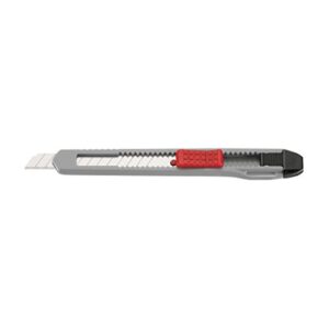 teng tools hobby knife box cutter with 9mm blade - 710h, silver