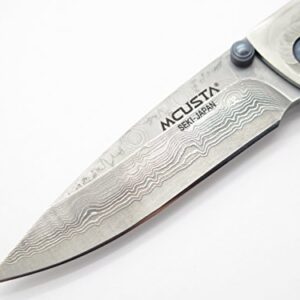 Mcusta Seki Japan Tsuchi MC-34D VG-10 Damascus Gentleman Folding Pocket Knife