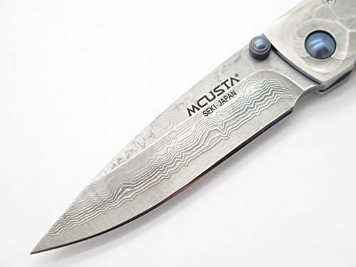 Mcusta Seki Japan Tsuchi MC-34D VG-10 Damascus Gentleman Folding Pocket Knife