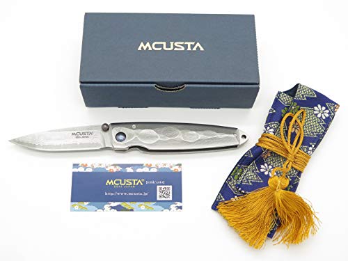 Mcusta Seki Japan Tsuchi MC-34D VG-10 Damascus Gentleman Folding Pocket Knife