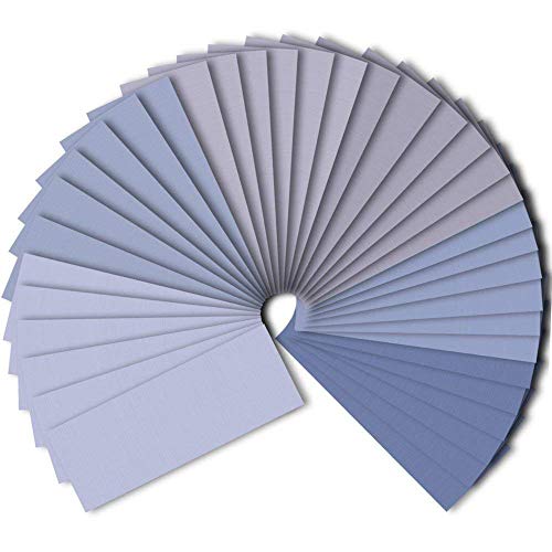 AUSTOR 36 Pieces Sandpaper 1500 2000 2500 3000 5000 7000 High Grit Wet and Dry Sandpaper Assortment 9 x 3.6 Inches Abrasive Paper